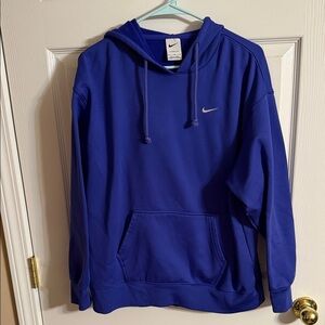 Nike Men's Royal Blue Pullover Hoodie